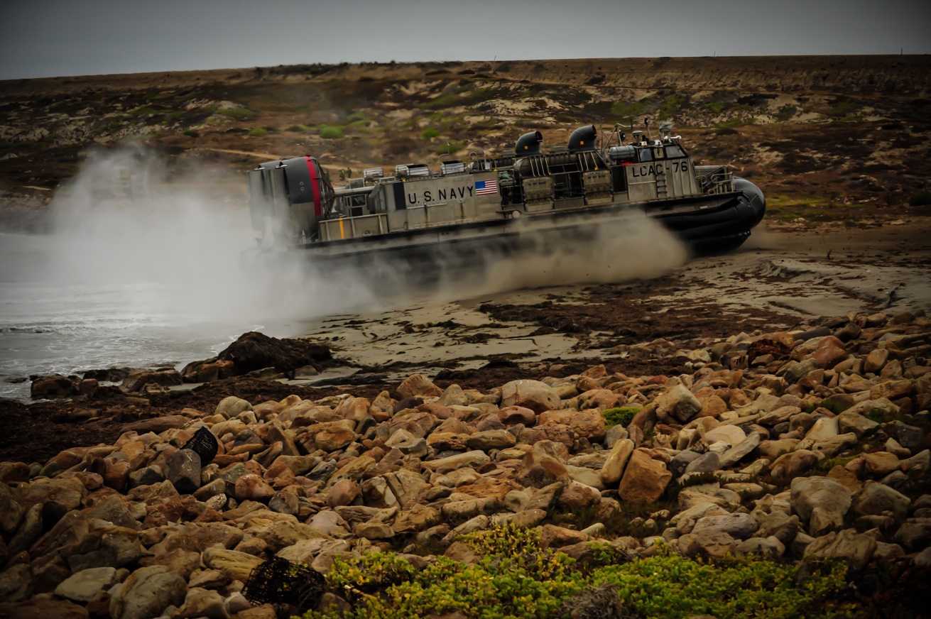 LCAC Landing